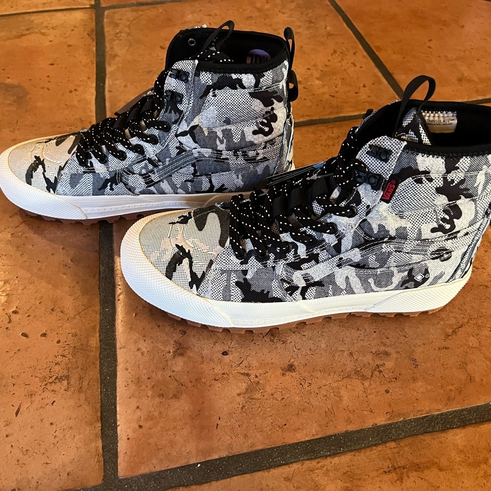 VANS Sk8 Hi Goretex MTE 3 Shoes Camo Defcon Boots Size 10.5